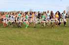 Girls Under-13s 2023 UK CAU Inter Counties Cross Country Champs, Prestwold Hall, Loughborough. Photo: David T. Hewitson/Sports for All Pics